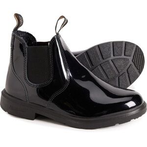 Blundstone Kid's 2255 Patent Leather Boots - Size AUS 3/US 4 -‎ Black - NWB